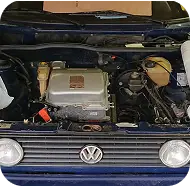 Retrait du moteur thermique dans le cadre d'une conversion électrique par retrofit